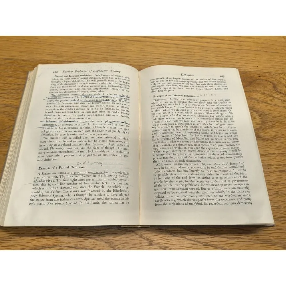 American Composition and Rhetoric by Donald Davidson‎ 1947 Revised Edition (H/C)